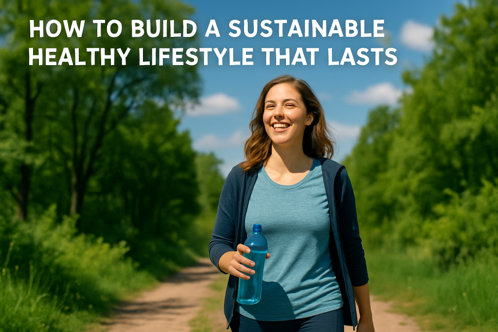 How to Build a Sustainable Healthy Lifestyle That Lasts